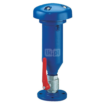 Zawór odpowietrzająco-napowietrzający do wody czystej, typ VE320, Pnom 1,6 MPa, DN 40/50/60