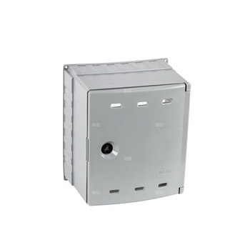 Postument z laminatu do skrzynki gazowej z laminatu o podstawie 600x250mm, H=1000mm popiel