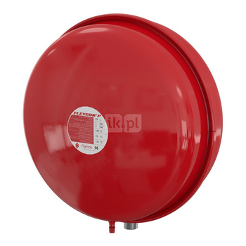 Naczynie wzbiorcze wiszące FLAMCO MEIBES Flexcon P, pojemność 25 l 1-, 3 bar / 120'C fi3/4'', kolor czerwony, do instalacji chłodn.C.O.