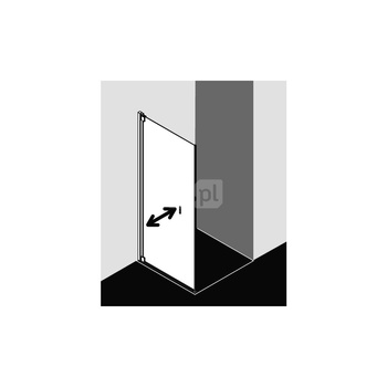 Ściana boczna prysznicowa KERMI Raya TBL SIMG ESG Clean 800mm x 2000mm