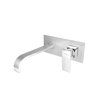 OLI06 Bateria OLIVIA umywalkowa podtynkowa, wyl. stała, jednouchwyt., jednootwor.głowica 35