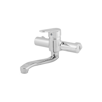 LAU06/18 Bateria LAURA umywalkowa ścienna 18cm głowica 35