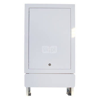 Szafka do rozdzielaczy HERZ, z blachy stalowej, podtynkowa 400 mm