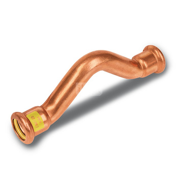 Obejście SANHA Press Gas, miedź, 22 mm (zw x zw)