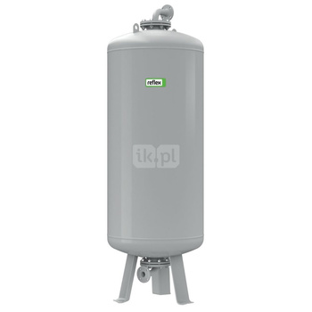 Ciśnieniowe naczynia przeponowe do instalacji grzewczych, chłodniczych i solarnych Reflex V 750 6 bar / 110 st.C szare