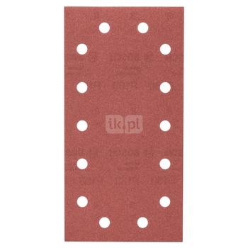 10-częściowy zestaw papierów ściernych do szlifierek oscylacyjnych K =180