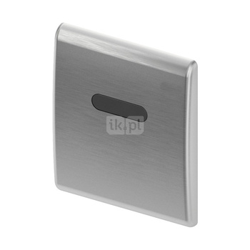 Mechanizm spłukujący elektroniczny TECEplanus do pisuaru, zasilany 230/12V, stal nierdzewna szczotkowana