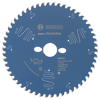 Tarcza pilarska Expert for Aluminium KSB EXPERT FOR ALUMINUM 210X30X2,6 54T