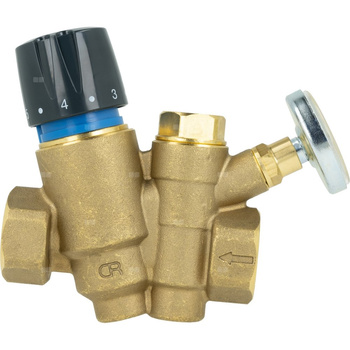 Zawór równoważący z funkcją przegrzewu do cyrkulacji c.w.u. AFRISO ATB 210 mosiądz DN 20