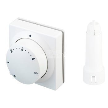 Głowica termostatyczna prosta do zaworów do instalacji grzewczych DANFOSS, zakres reg. 28 … 8'C, przyłącze Click 22, kolor biały (RAL9016), zabezpieczenie przed zamarzaniem