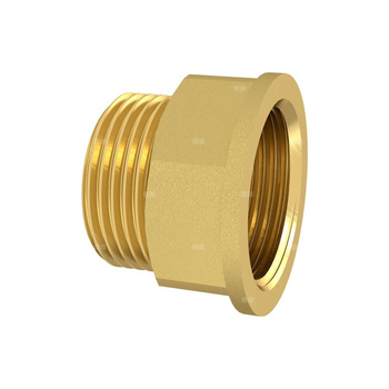 Złączka nyplowo-mufowa GZ/GW 1¼ mosiądz