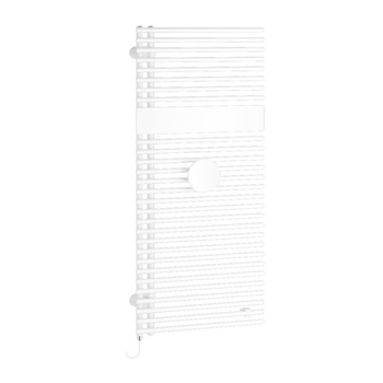 Grzejnik Kermi®Credo®Half®round-E 1800x450x46, P800W,RAL9016/drewno,WRX1,prawy,SKI