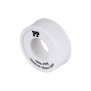 Taśma teflonowa (szpula) PERFEXIM TT 10000 mm x 0.075 mm, kolor biały do uszczelniania