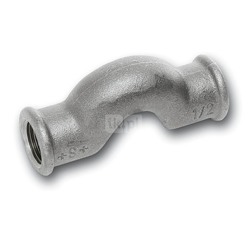 Obejście SANHA 85#, żeliwo (ocynk galwaniczny/elektrolityczny) (ocynk), 3/4'' (GW)