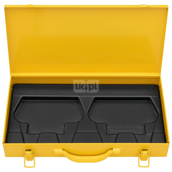 Skrzynka blaszana z wkładką