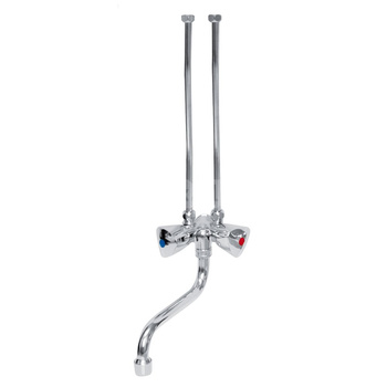 Bateria trójdrożna z wylewką 210 mm do podgrzewaczy wody BIAWAR OW-5B/10B