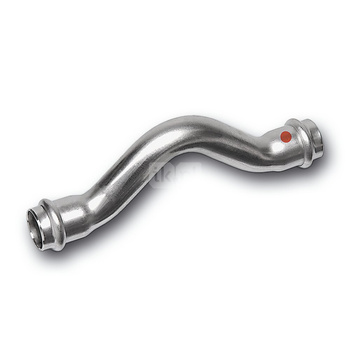 Obejście SANHA NiroTherm Press, stal nierdzewna, 15 mm (zw x zw)