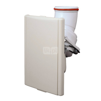 Gniazdo ssące HAH białe z mechanizmem blokady węża i włącznikiem