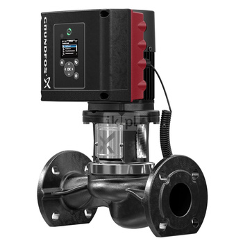 Pompa obiegowa GRUNDFOS TPE3 65-200 typu in-line z silnikiem znormalizowanym 50/60 Hz, moc silnika 2.2kW 4.22 A PN 6/10 4800 obr/min