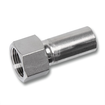 Przejściówka SANHA NiroSan Press, stal nierdzewna, 18 mm x 3/4'' (zz x GW)