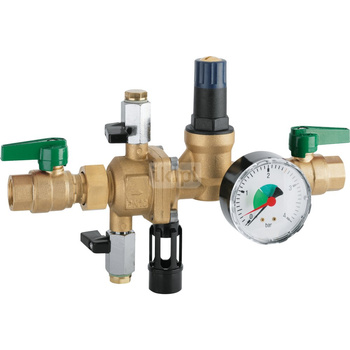 Zespół odcinający HERZ, z funkcją napełniania, typ BA zgodnie z DIN EN 1717