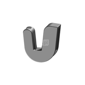 Klips dźwiękochłonny konsoli ściennychRAL9016, zestaw 6 szt.