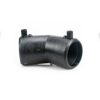 Kolano elektrooporowe PE 50 /45' czarne WEBA