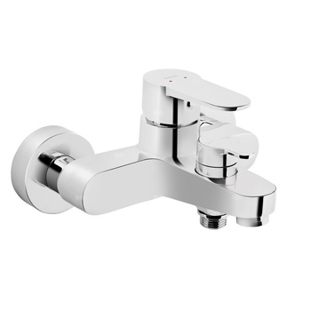 NOSTRIS bateria wannowa, bez zestawu, chrom