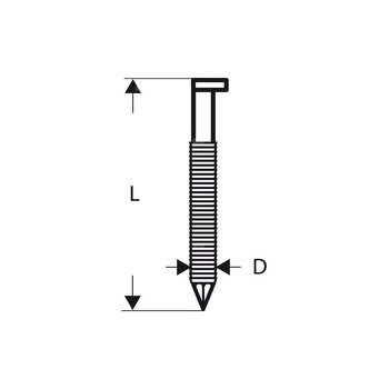 GWÓŹDŹ SN34DK 75RG 2.8MM 3000 PC