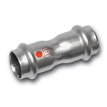 Mufa SANHA NiroTherm Industry, stal nierdzewna, 22 mm (zw x zw)