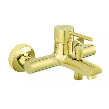 FIESTA bateria wannowa ścienna, złoty