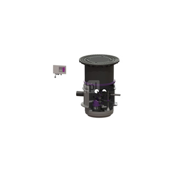 Przepompownia Aqualift S LW600 z 2 pompami KTP1000, z szafką sterowniczą SDS, kl. D, T1