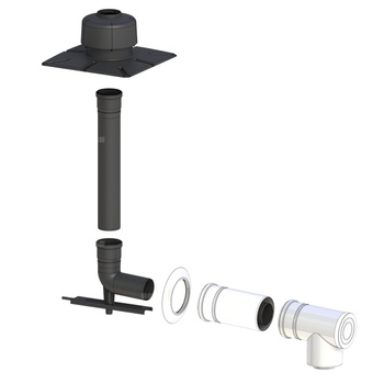 CONCEPT Zestaw szachtowy Ø 80/125