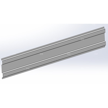 Wiatrownica trapezowa L1850 (1850x285x0,5)