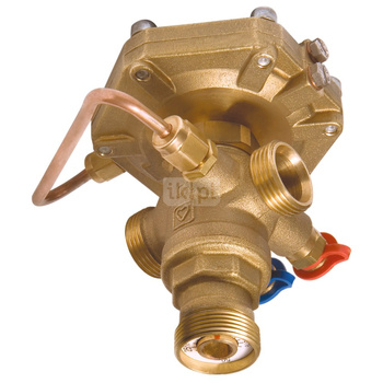 Regulator przepływu HERZ 4001 mosiądz DN 32 Gwint zewnętrzny PN16