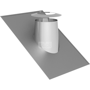 Przejście dachowe 26-35st. z płaszczem ołowianym i kołnierzem fi300mm