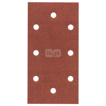 Papier ścierny C430, opakowanie 10 szt. 93 x 186 mm, 2x40, 3x80, 3x120, 2x180