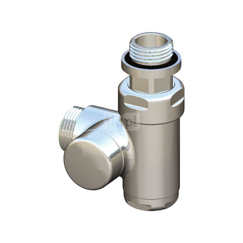 Zawór HERZ De Luxe (wersja prawa) chrom do armatury sanitarnej 1/2 x 1/2 GW-GW