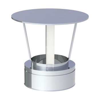 Osłona dwuścienna wylotu przewodu kominowego JEREMIAS 215-DWECO1076 180 mm