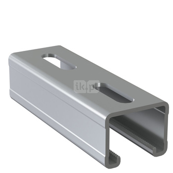 Szyna montażowa NICZUK SZMB, gr. 3 mm, dł. 6000 mm, stal nierdzewna (ocynk galwaniczny)