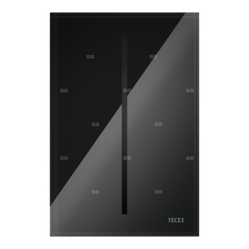 TECEfilo - Elektroniczny mechanizm spłukujący, do pisuaru U2, szkło czarne