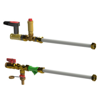 Zestaw przyłączeniowy Initus DN 20, przepływ 55-1170 l/h