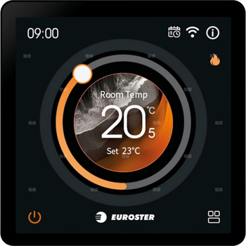 Internetowy regulator temp. E2233 Smart White Biały Podtynkowy zasilany 230V