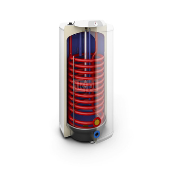 Wymiennik z wężownicą spiralną SGW(S) Vulcan Kombi 120 l., stojący