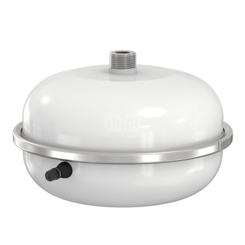 Naczynie wzbiorcze wiszące FLAMCO MEIBES Airfix, pojemność 2 l, 10 bar / 120'C fi3/4'', kolor biały, do instalacji  C.W.U.