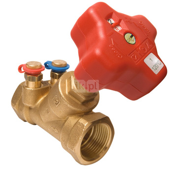 Zawór regulacyjno-pomiarowy HERZ STRÖMAX 4017 M mosiądz, DN 15LF Gwint wewnętrzny x Gwint wewnętrzny, 0.48 Kvs