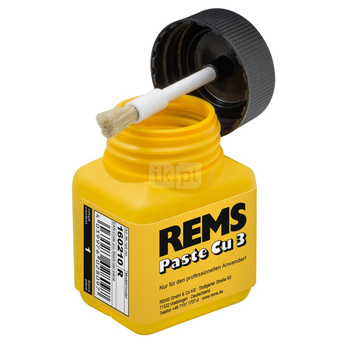 REMS Paste Cu 3, Pasta do lutu 250 g, Płynnego środka, pędzel