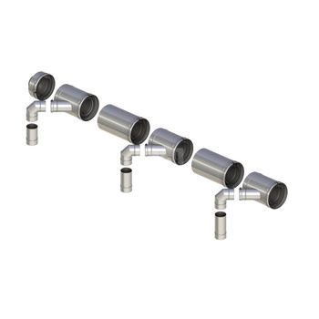 Zestaw kaskadowy TERMET, maksymalna ilosć urządzeń: 3