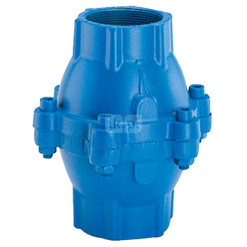 Zawór zwrotny gwintowany wew., zamknięcie membranowe, typ 207V, Pnom 1,6 MPa, 2"