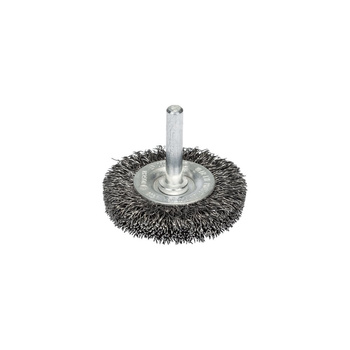 Druciane szczotki tarczowe do wiertarek drut falisty, 75 mm